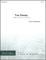 The Grass TTBB choral sheet music cover